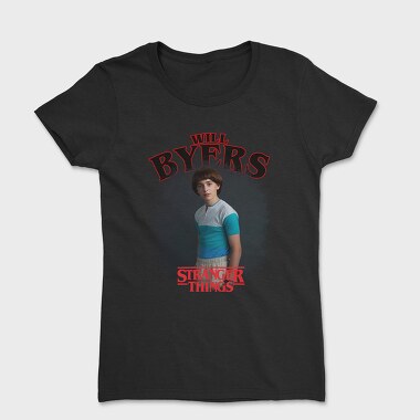 Stranger Things Will Byers Halftone, Tricou Femei