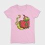 Christmas Cat Sweater, Tricou Femei