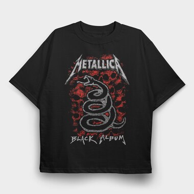 Metallica 8, Tricou Oversize Barbati (Unisex)