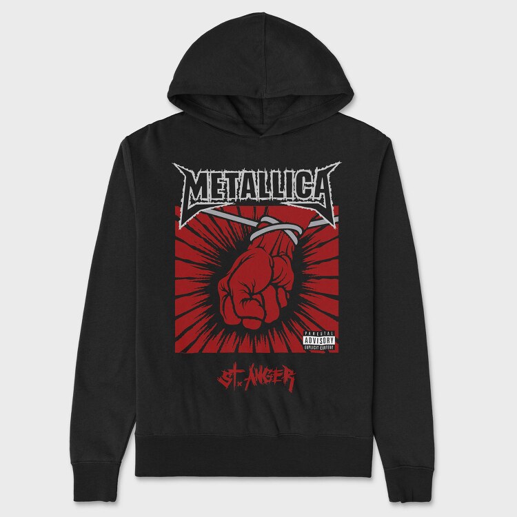 Metallica 9, Hanorac Oversize Barbati (Unisex)
