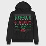 Single and Ready to Jingle, Hanorac Oversize Barbati (Unisex)
