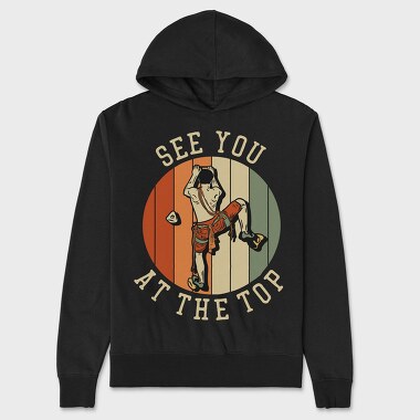 See You at the Top, Hanorac Oversize Barbati (Unisex)