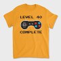 Retro Gamepad Lvl 40 Complete, Tricou Barbati (Unisex)