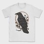 Raven Perch on the Flower Branch, Tricou Barbati (Unisex)