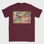 Psychedelic Illustration, Tricou Barbati (Unisex)