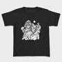 Couple Skeleton Costume, Tricou Copii