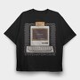 Old Pc, Tricou Oversize Barbati (Unisex)