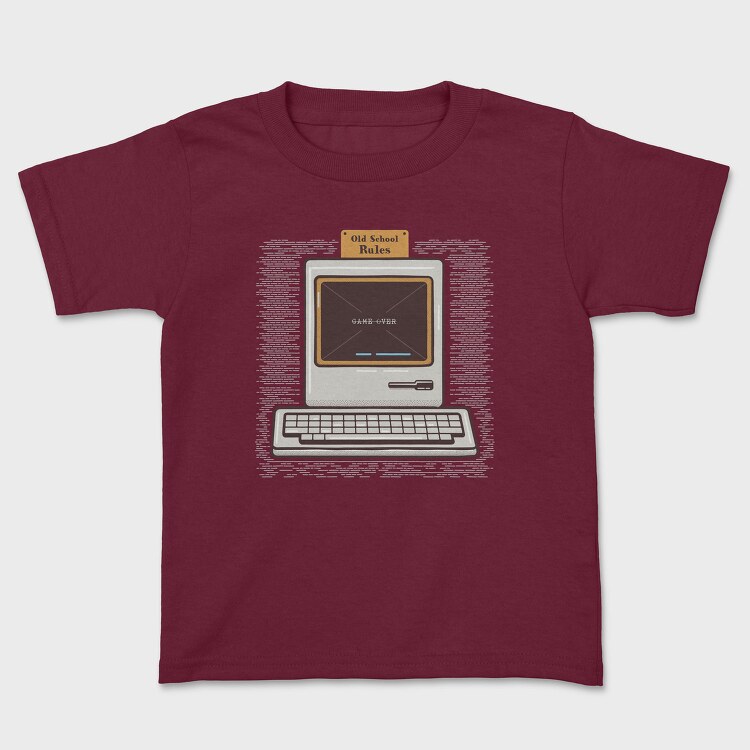 Old Pc, Tricou Copii