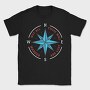 Not Al Those Who Wander Are Lost Compass, Tricou Barbati (Unisex)
