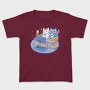 Cute Cats Video Games Anime, Tricou Copii