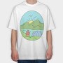 Landscape Nature 11, Tricou Oversize Barbati (Unisex)