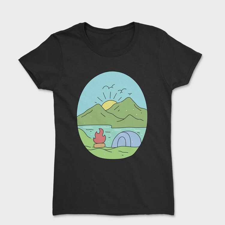 Landscape Nature 11, Tricou Femei