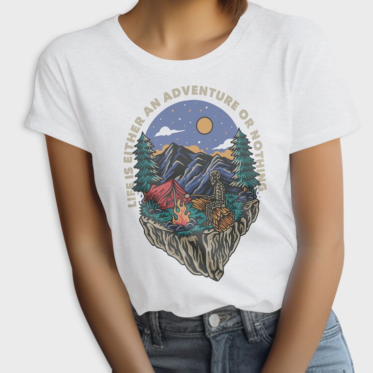 Adventure or Nothing, Tricou Femei