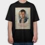 Strangers Halftone, Tricou Oversize Barbati (Unisex)