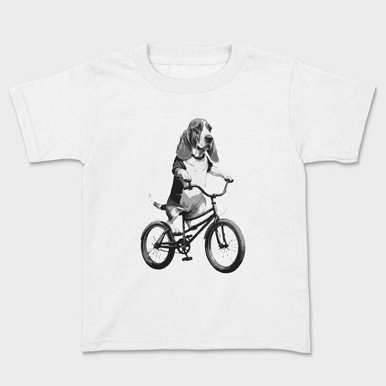 Dog on Bike, Tricou Copii