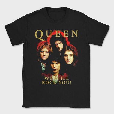 Queen, Tricou Barbati (Unisex)