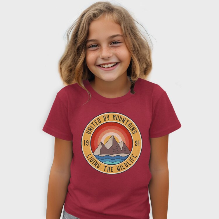 United by Mountains, Tricou Copii