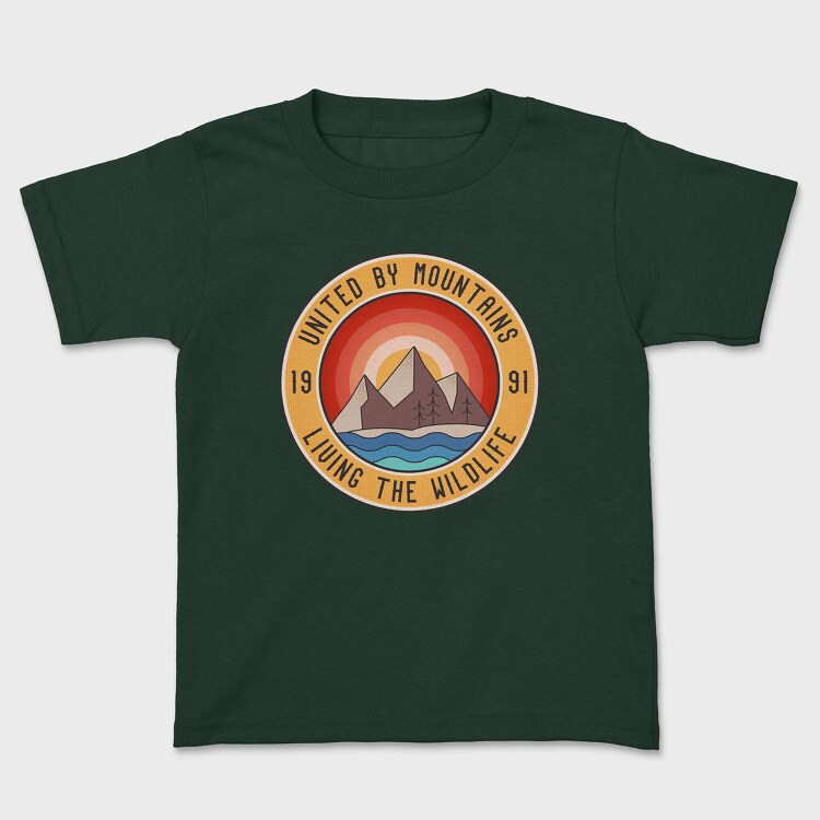 United by Mountains, Tricou Copii