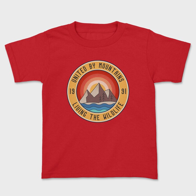 United by Mountains, Tricou Copii