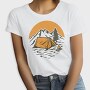Vintage Adventure Outdoor Camping 1, Tricou Femei