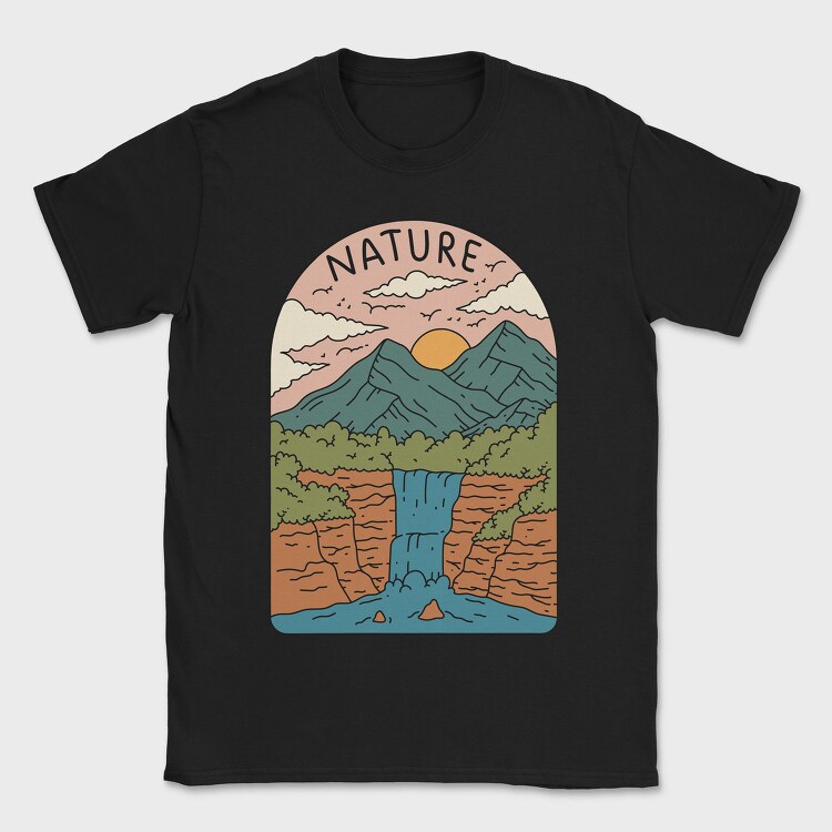 Landscape Nature 7, Tricou Barbati (Unisex)