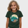 Camping Illustration 9, Tricou Copii
