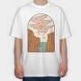 Landscape Nature 4, Tricou Oversize Barbati (Unisex)