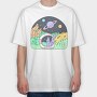 Garden 4, Tricou Oversize Barbati (Unisex)
