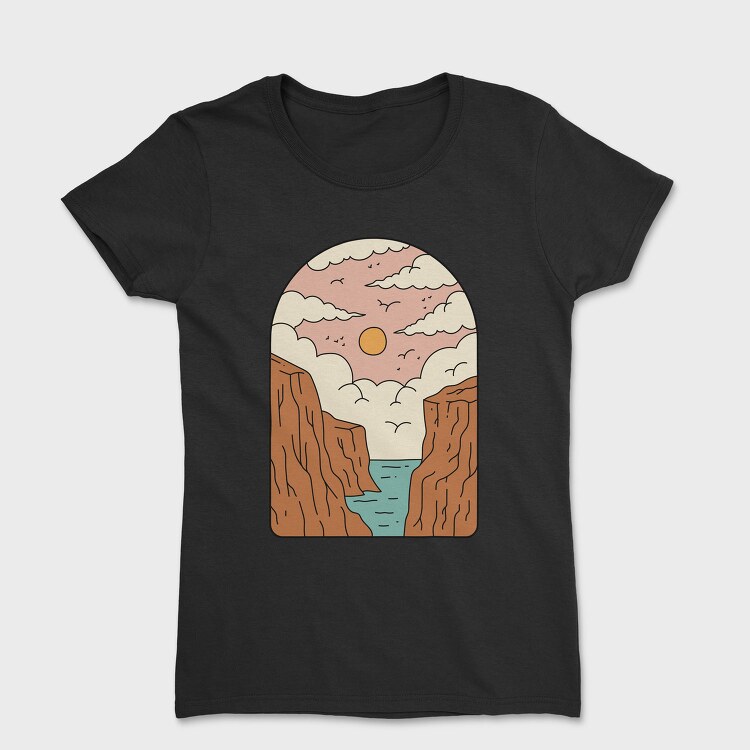 Landscape Nature 4, Tricou Femei