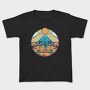 Camping Illustration, Tricou Copii