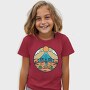 Camping Illustration, Tricou Copii
