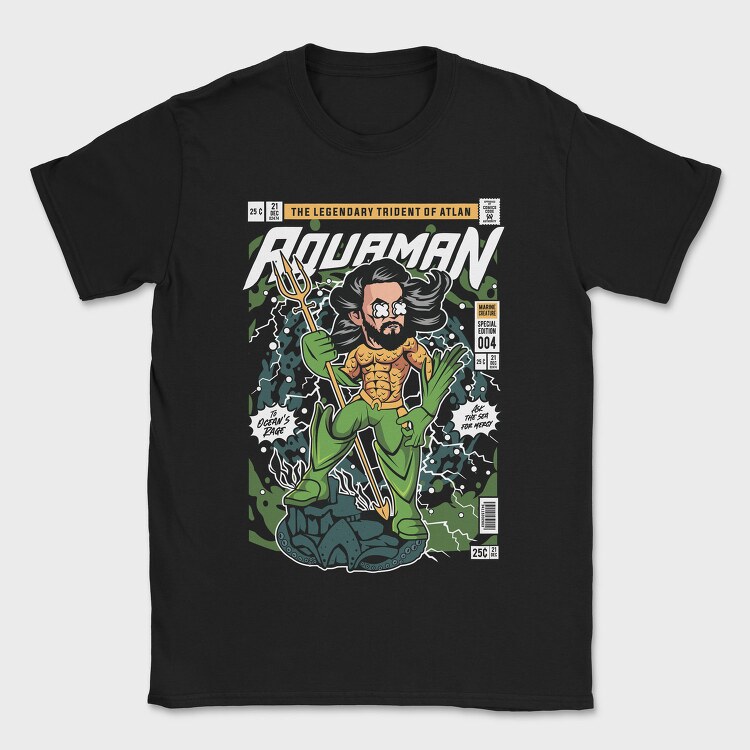 Aquaman, Tricou Barbati (Unisex)