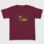 Vintage Adventure Outdoor Camping, Tricou Copii