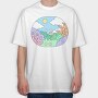 Garden 3, Tricou Oversize Barbati (Unisex)