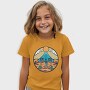 Camping Illustration, Tricou Copii