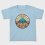 Camping Illustration, Tricou Copii