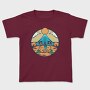 Camping Illustration, Tricou Copii