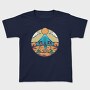 Camping Illustration, Tricou Copii