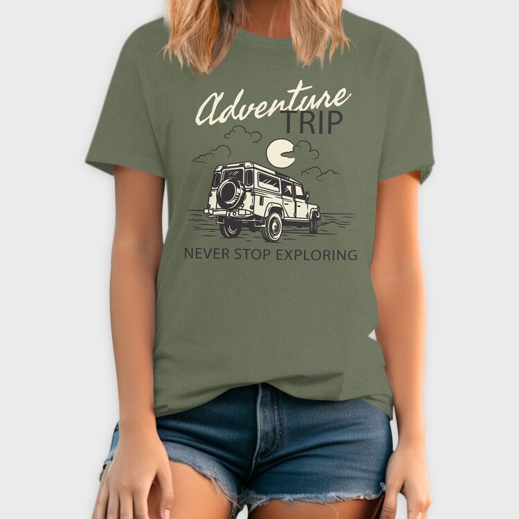 Adventure Trip, Tricou Barbati (Unisex)