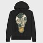 Night Lamp, Hanorac Oversize Barbati (Unisex)