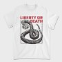 Liberty or Death Snake, Tricou Barbati (Unisex)