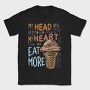 My Head Says Go to Gym, Tricou Barbati (Unisex)