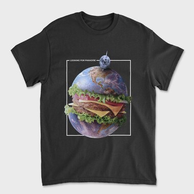Looking for Paradise, Tricou Barbati (Unisex)