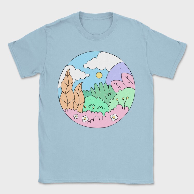 Garden, Tricou Barbati (Unisex)