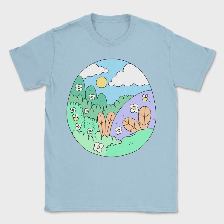 Garden 5, Tricou Barbati (Unisex)