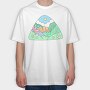 Garden 2, Tricou Oversize Barbati (Unisex)
