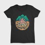 Campfire Outdoors Illustration, Tricou Femei