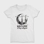 Modern Witch Nature Is My Religion Herbs Sage, Tricou Femei