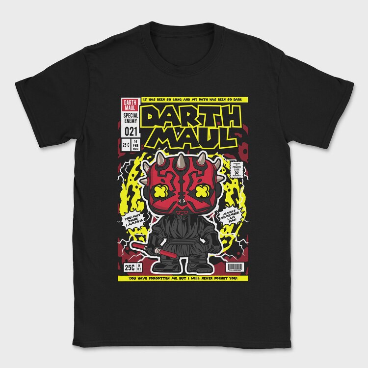 Darth Maul, Tricou Barbati (Unisex)