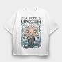 Einstein, Tricou Oversize Barbati (Unisex)